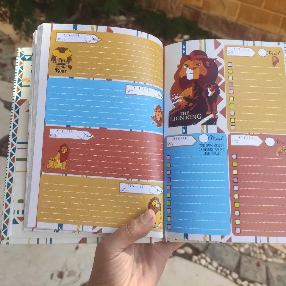 Agenda -( 75 papers -150 pages ) -The Lion King - WE PRINT