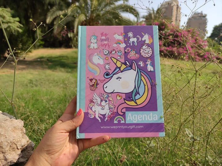 Agenda -( 75 papers -150 pages ) -Unicorn - WE PRINT