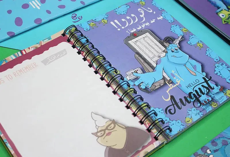 Agenda - ( 91 Papers -182 pages ) -Monsters - WE PRINT