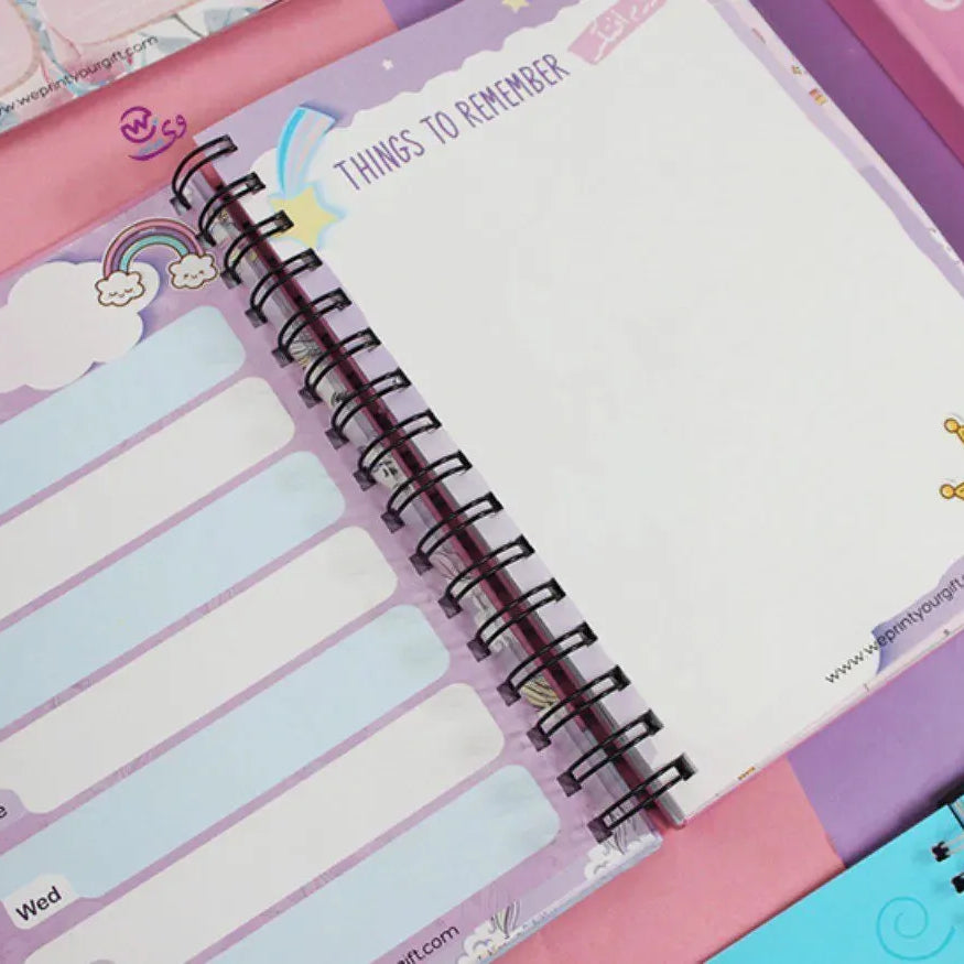 Agenda - ( 91 Papers -182 pages ) - Unicorn - WE PRINT