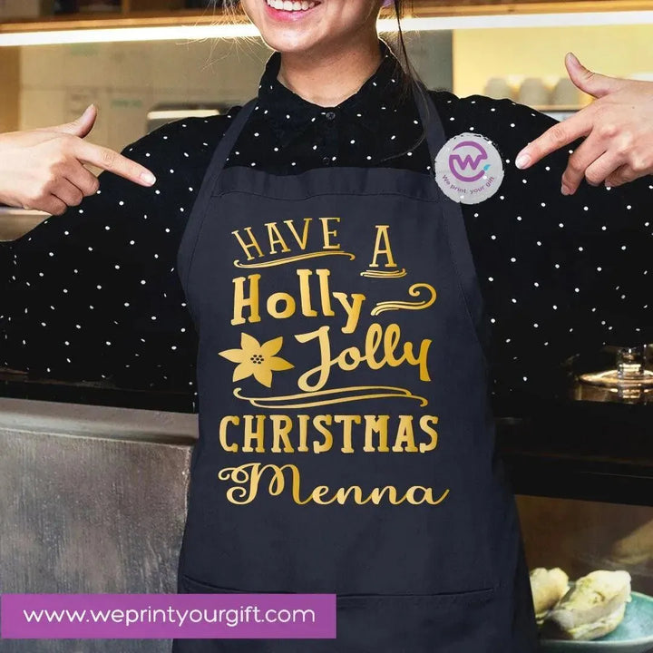 Apron- Christmas-F - WE PRINT