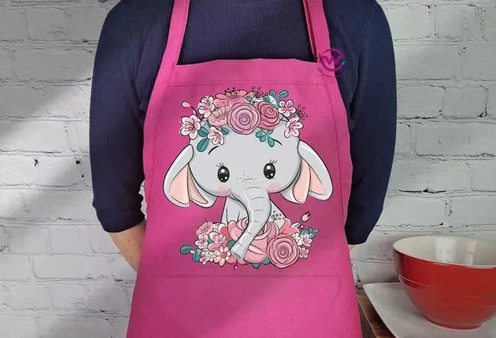 Apron- Elephant - WE PRINT