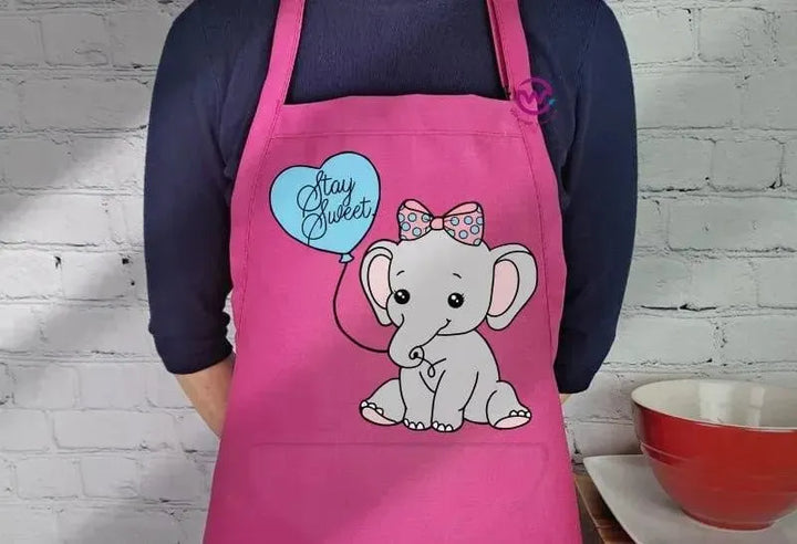 Apron- Elephant - WE PRINT