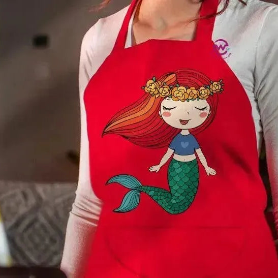 Apron- Mermaid - WE PRINT