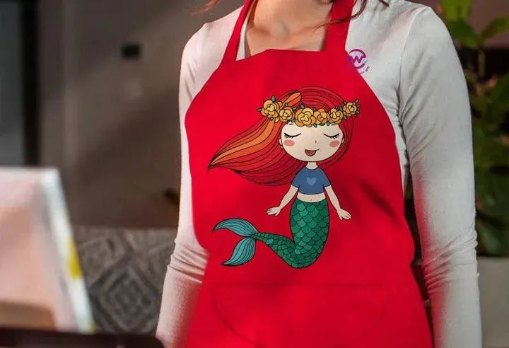 Apron- Mermaid - WE PRINT