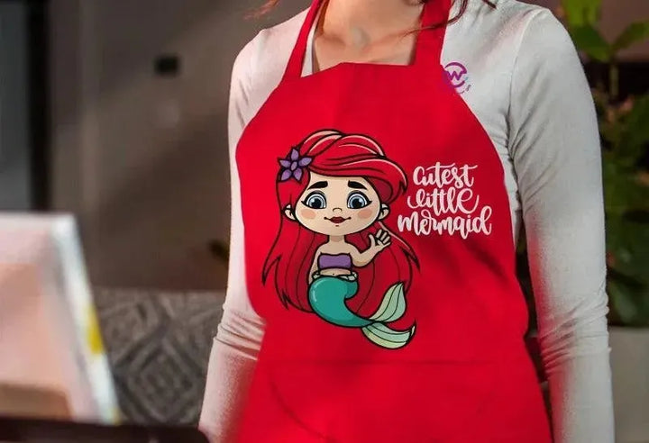 Apron- Mermaid - WE PRINT