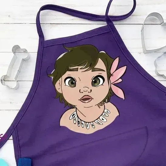 Apron- Moana - WE PRINT