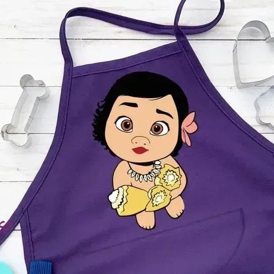 Apron- Moana - WE PRINT