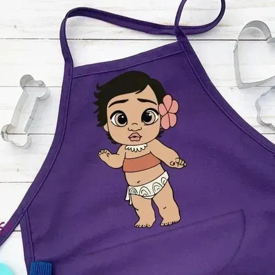 Apron- Moana - WE PRINT