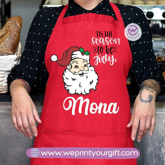 Apron-Snow man - WE PRINT