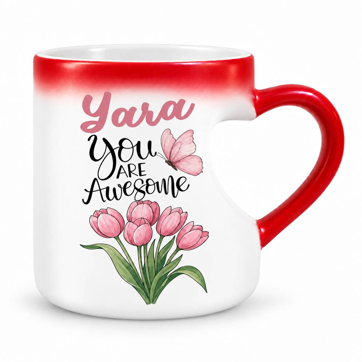 Magic Heart Handle Mug – Motivational Digital Art Designs | 350 ml