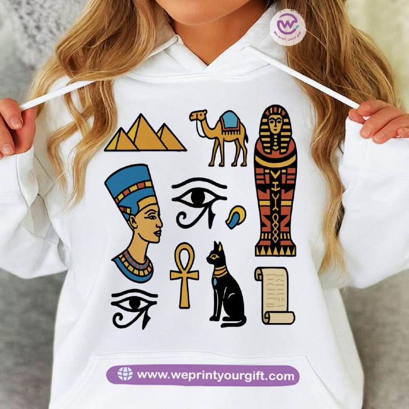 Ancient Egypt Heritage Hoodie – Cotton Melton Unisex