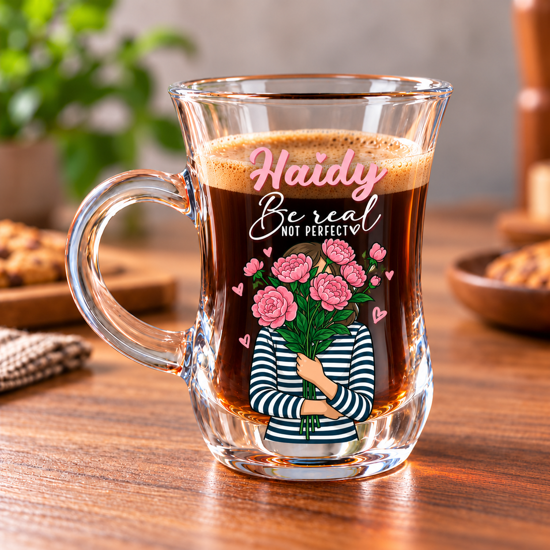 Glass Espresso Coffee Cups – Digital Art Designs & Creative Coffee Gifts