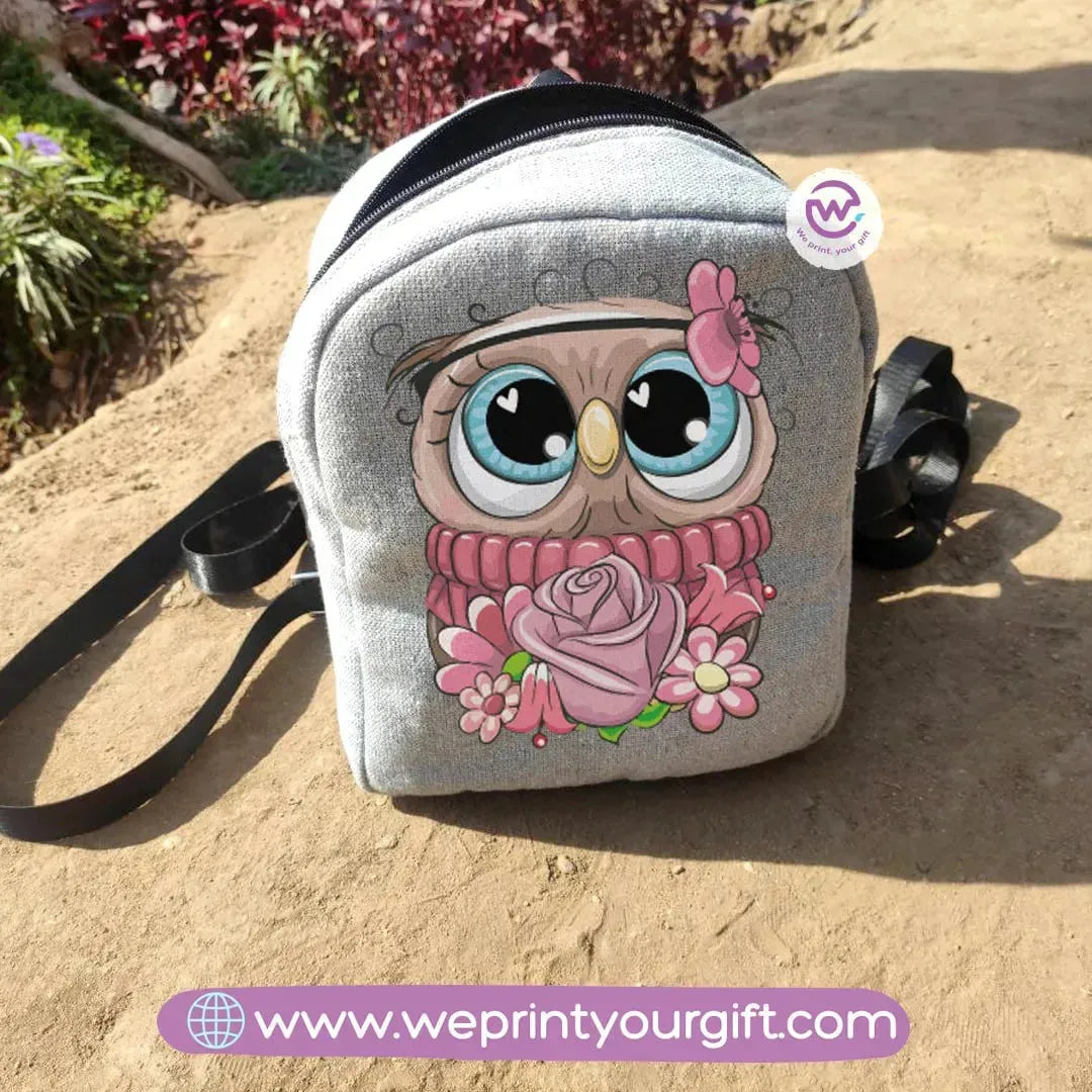 Back Bag-Owl - WE PRINT