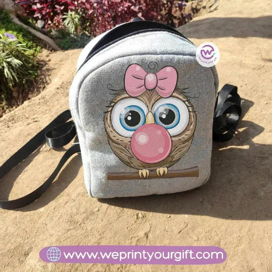 Back Bag-Owl - WE PRINT