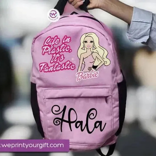 Backpack- Barbie -A - WE PRINT