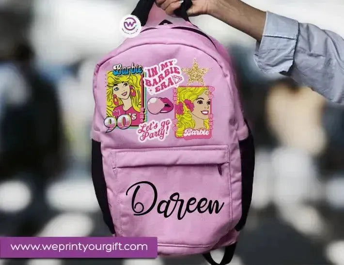 Backpack- Barbie -A - WE PRINT