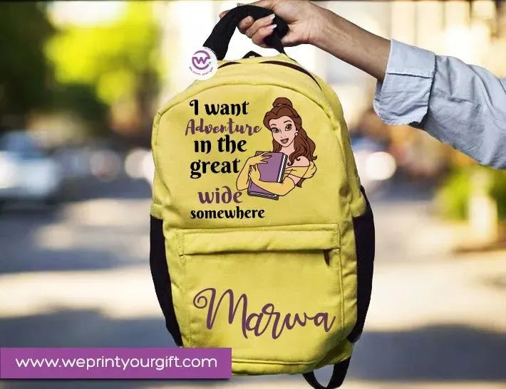 Backpack- DISNEY PRINCESS - WE PRINT