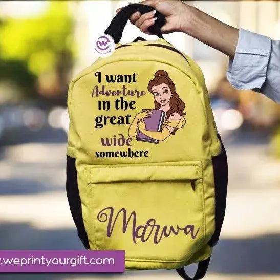 Backpack- DISNEY PRINCESS - WE PRINT
