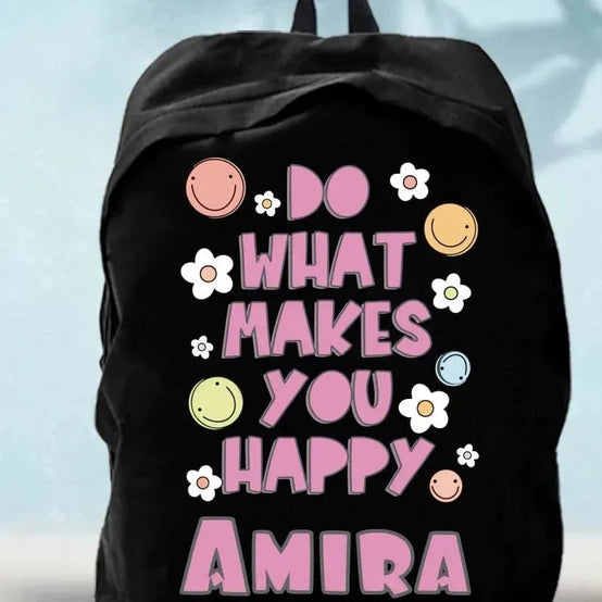 Backpack- English inspiration quotes - WE PRINT