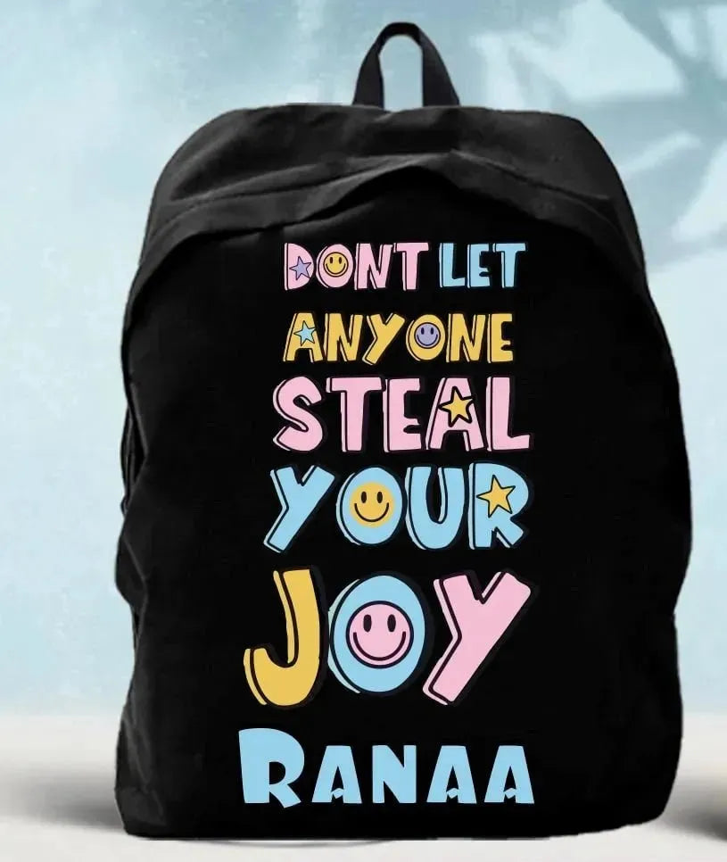 Backpack- English inspiration quotes - WE PRINT
