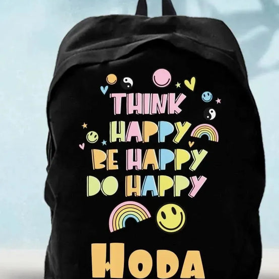 Backpack- English inspiration quotes - WE PRINT
