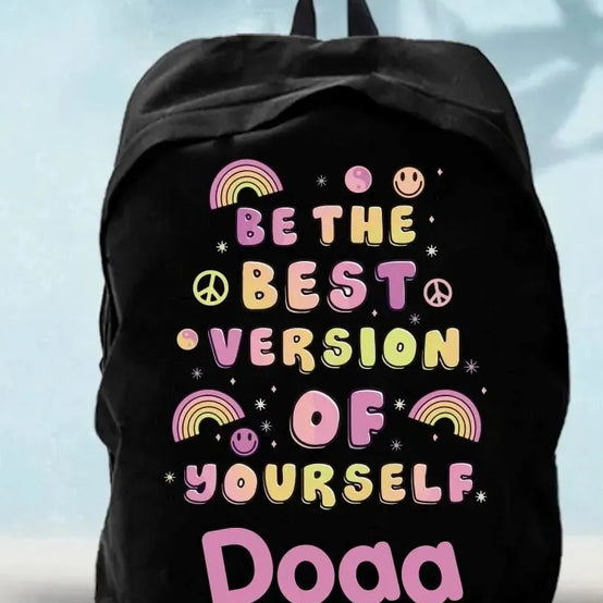 Backpack- English inspiration quotes - WE PRINT