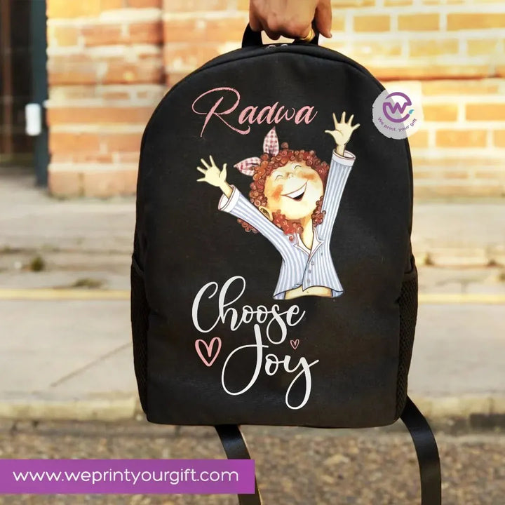 Backpack- English Inspirational quotes - WE PRINT