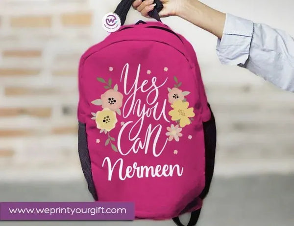 Backpack -English Quotes - WE PRINT