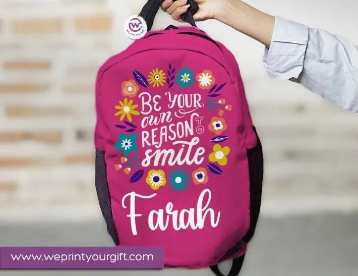 Backpack -English Quotes - WE PRINT