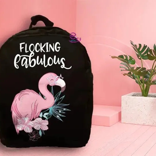 Backpack-Flamingo - WE PRINT