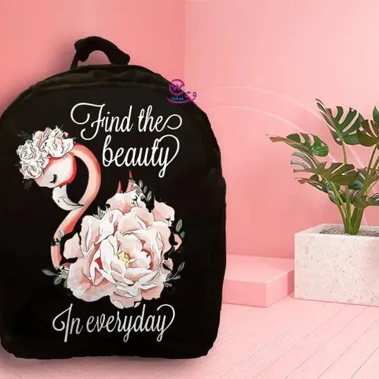 Backpack-Flamingo - WE PRINT