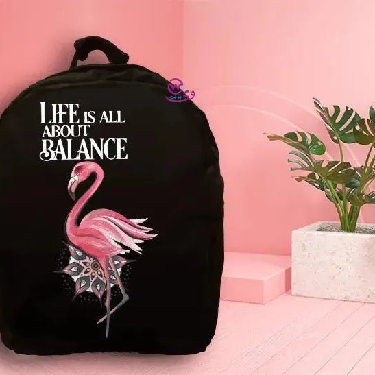 Backpack-Flamingo - WE PRINT