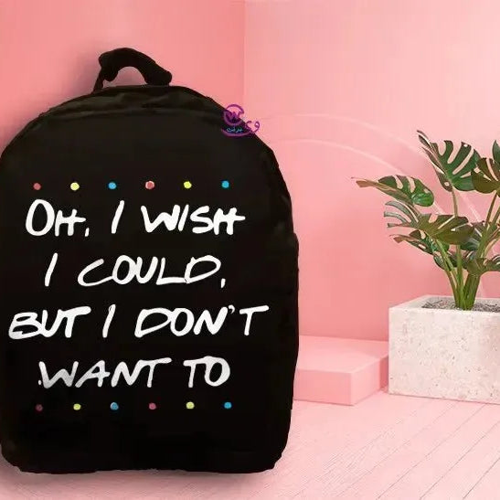 Backpack -Friends series - WE PRINT