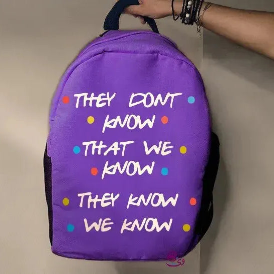 Backpack-Friends - WE PRINT