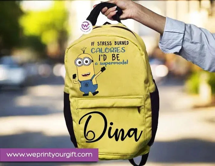 Backpack- Minions-New - WE PRINT