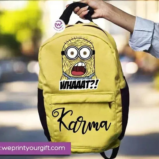 Backpack- Minions-New - WE PRINT