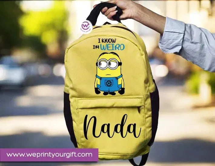 Backpack- Minions-New - WE PRINT