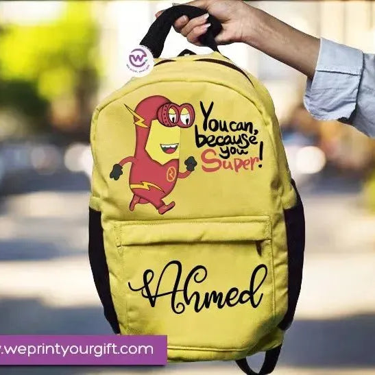 Backpack- Minions-New - WE PRINT