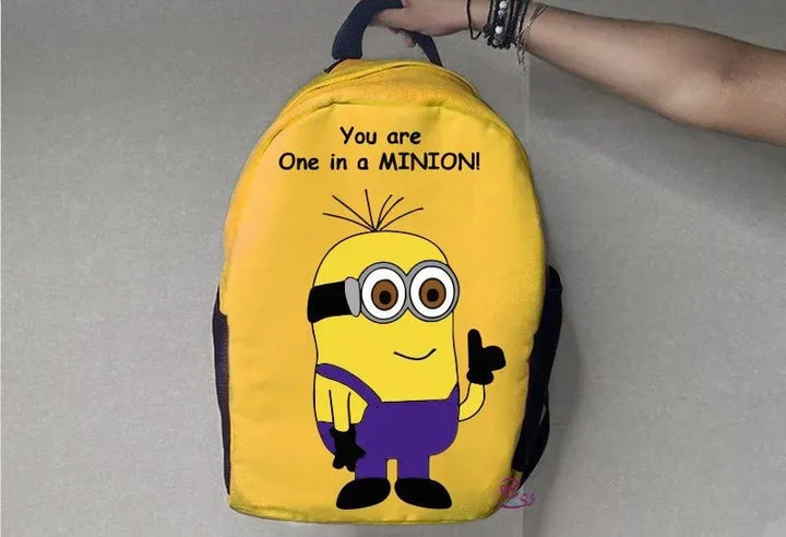 Backpack -Minions - WE PRINT