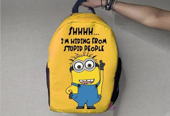 Backpack -Minions - WE PRINT