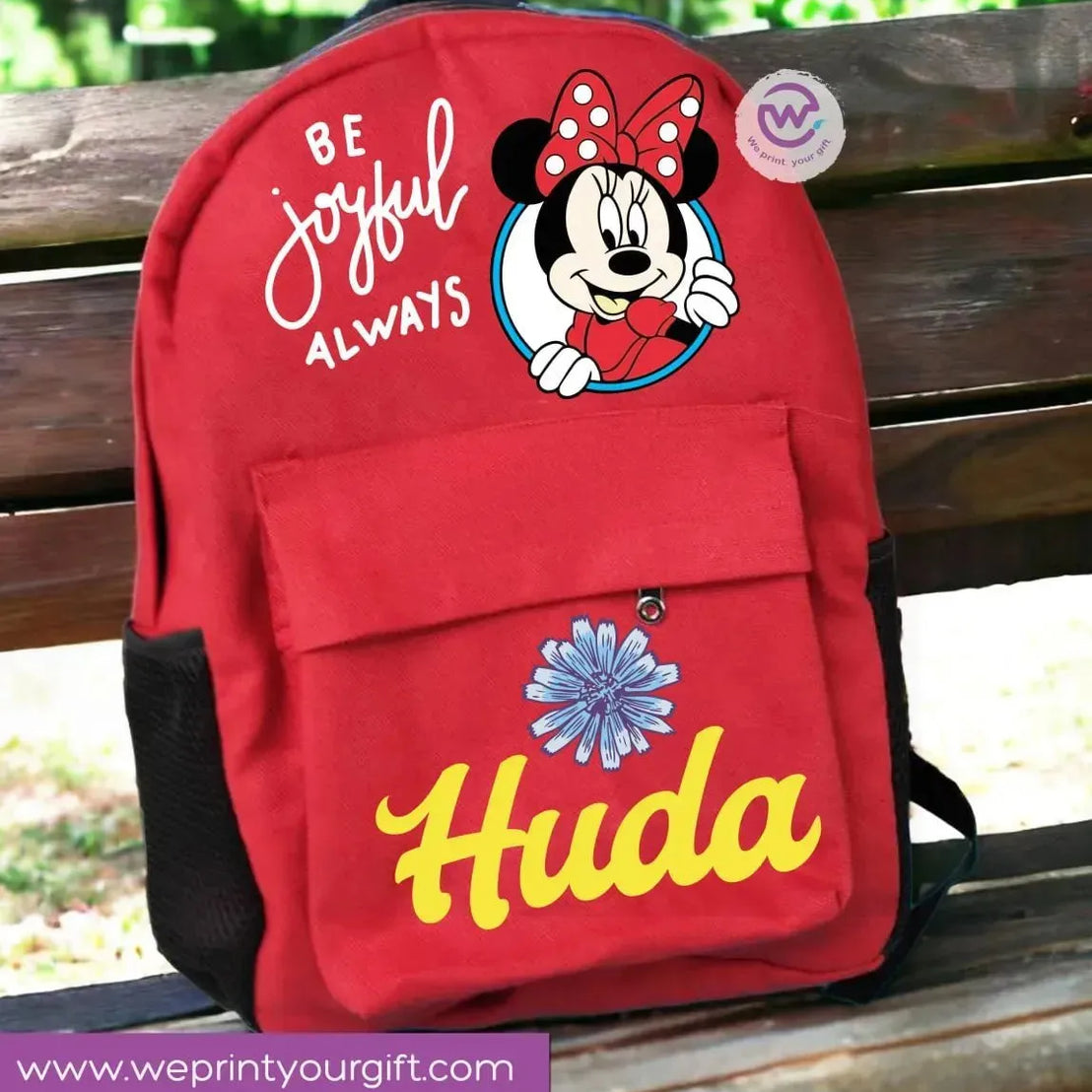 Backpack- Minni Mouse - WE PRINT