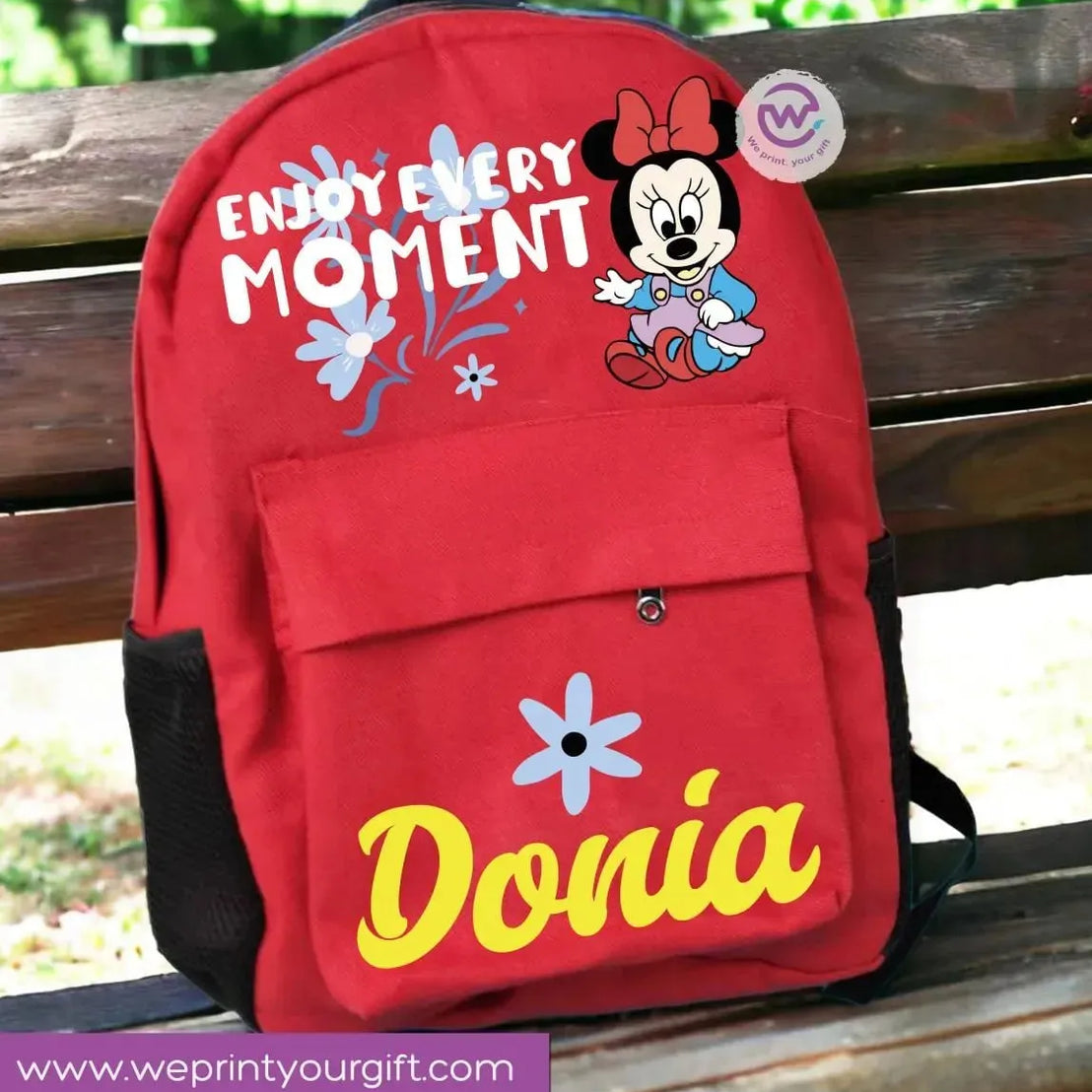 Backpack- Minni Mouse - WE PRINT