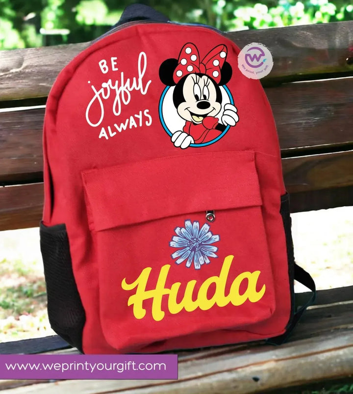 Backpack- Minni Mouse - WE PRINT