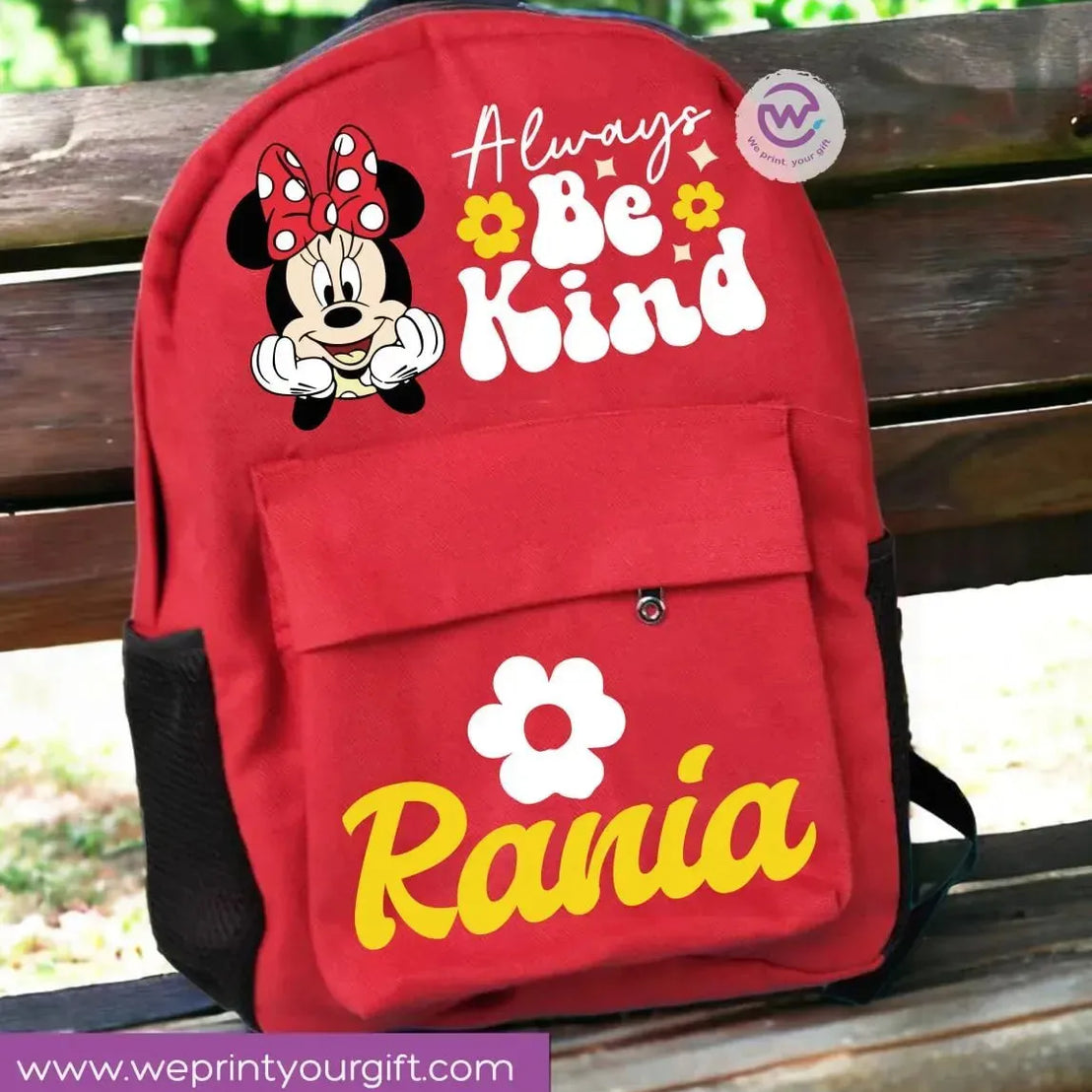 Backpack- Minni Mouse - WE PRINT
