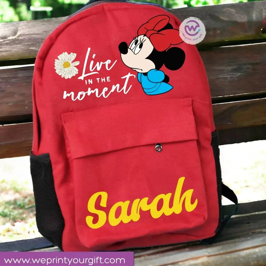 Backpack- Minni Mouse - WE PRINT