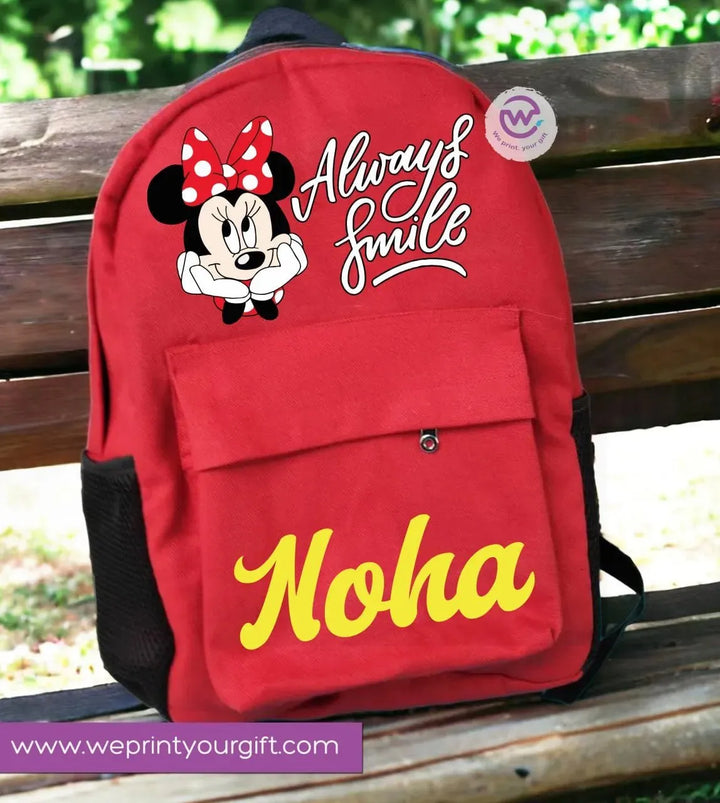 Backpack- Minni Mouse - WE PRINT