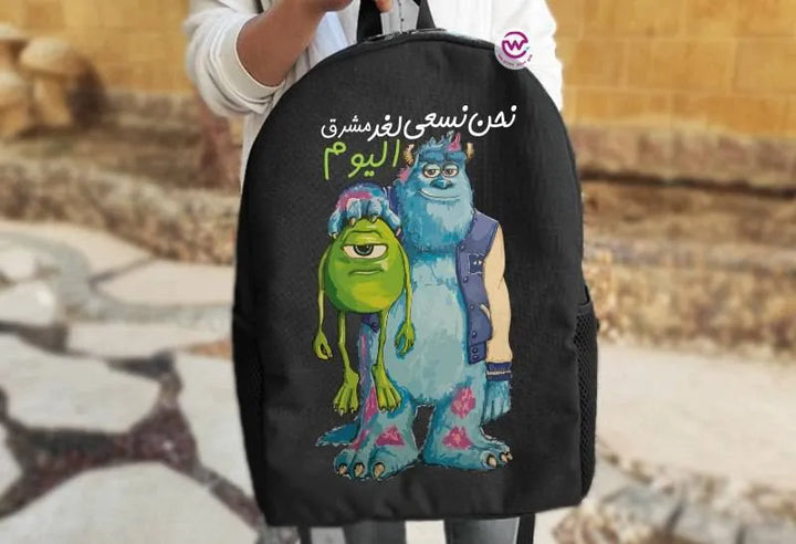 Backpack- Monster Inc. - WE PRINT