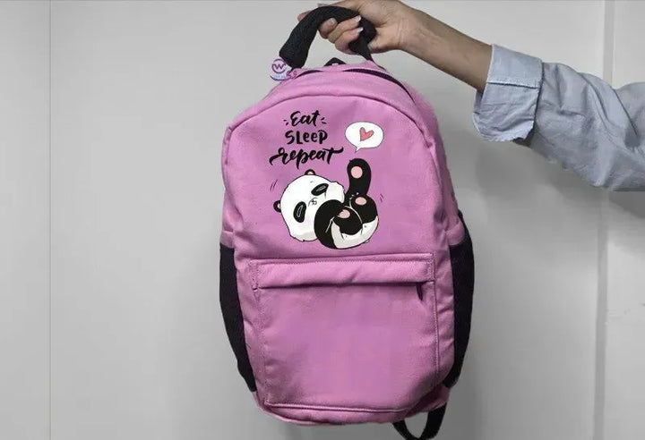 Backpack -panda - WE PRINT