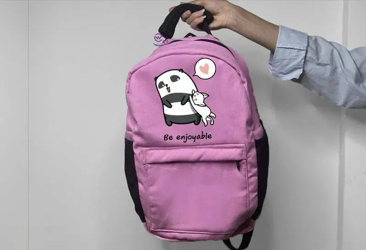 Backpack -panda - WE PRINT